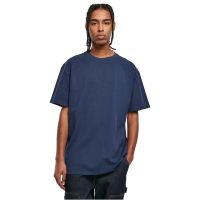 Urban Classics overgrote dikke T shirt   donkerblauw, maat L