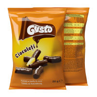 Gusto puffs cacaocoating 50 g