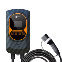 Feyree EVSE wandmontage oplaadstation voor EV's, 7,6 kW, 32 A, Type 2 (Mennekes), kabel, app  en wifi bediening