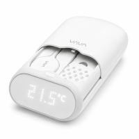 VAVA VA IH008 Draagbare temperatuurmonitor voor baby's met apart LED display, tot 24 uur sensorgebruik, 15 m draadloos bereik, geluids  en lichtmeldingen, zonder app