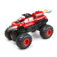 Crashbestendig 1:12 Afstandsbestuurbare Stuntauto   2,4 GHz Hoge Snelheid Off Road Speelgoed met Gesimuleerde Rook & LED Verlichting, USB Oplaadbaar voor Kinderen