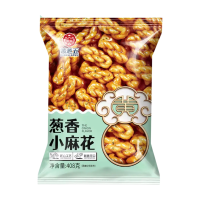 Huanglaowu mini gedraaide snack met lente ui smaak 408g