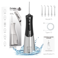 Rushi R A31 elektrische monddouche 350 ml waterreservoir 1500 mAh batterij zwart