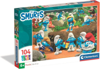 Clementoni De Smurfen puzzel   104 stuks, 37,9 x 26,9 cm