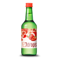 7DROPS Soju aardbei, alc. 12% Vol, 360 ml