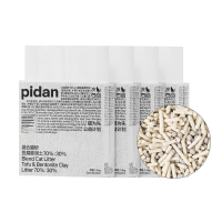 Pidan gemengde tofu kattenbakvulling   4 x 2,5 kg