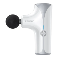 RENPHO RP GM173 Mini Massage Gun Percussie Spiermassagepistool Draagbaar Wit