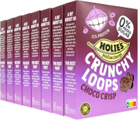 Holie's Crunchy Loops Choco Crisp   8 x 350 g