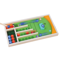 MIMI Houten Katapult Tafel Flipper Spel 2 Spelers Familie Feest Speelgoed