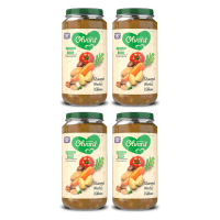 Olvarit aardappelpuree wortel kalkoen babysnack 18 maanden+ 250 g * 4