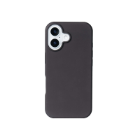 Fanhangxinsheng Eco geregenereerde vloeibare siliconen telefoonhoesje voor iPhone 17 serie, zachte schokbestendige beschermhoes – Zwart voor iPhone 17