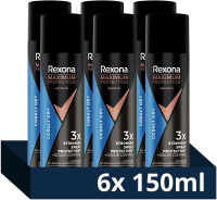 Rexona M Bodyspray Max Cobalt Dry 150 ml x6