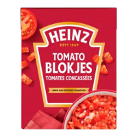HEINZ natuurlijke tomatenblokjes   390 g
