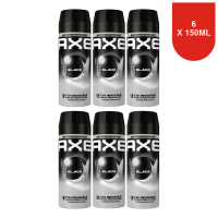 AXE deospray   Black Dry 150 ml (6 pack)