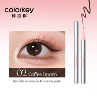 COLORKEY microfijne vloeibare eyeliner – 02 espressobruin – precisiepunt, waterproof