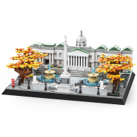 WANGE Trafalgar Square Londen, Engeland 1245 Stuks Bouwstenenset voor Hobbybouwers