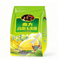 【Warme Drank】Nan Fang Zwarte Sesam Suikervrije Hooggebergte Maïspap 600 g
