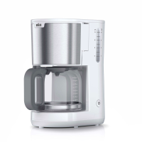 BRAUN Purshine KF1500 koffiezetapparaat wit