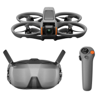 【Terug naar school】DJI Avata 2 Fly More Combo (1 batterij), FPV drone met 4K camera, immersieve ervaring, ingebouwde propellerbescherming, eenvoudige flip/roll bewegingen, inclusief Goggles 3 en RC Motion 3, POV content drone, zwart.
