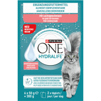 Purina ONE Hydralife Aanvullende Voeding Voor Volwassen Kat Zalm