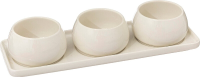 Secret de Gourmet Snackset   4 stuks, Wit