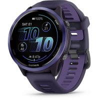 GARMIN Forerunner 570 47 mm Smartwatch   Paars/Indigo Siliconen Bandje