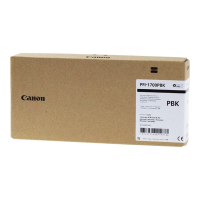 Canon PFI 1700PBK inktcartridge origineel foto zwart