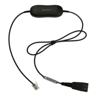 Jabra GN1221 geluidsbegrenzer QD naar RJ9