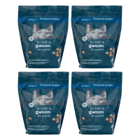 G'woon premium stukjes kat zalm 800 g * 4