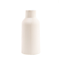 1 St./20,5 Cm/8 inch Vaas voor pampasgras, 20 cm keramische vaas, wit, mat, rond, modern design, boho stijl voor decoratie, esthetisch, bloemenvaas voor woonkamer, slaapkamerdecoratie, eenvoudig Scandinavisch design