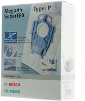 Bosch BBZ41FP stofzuigerzak   compatibel met specifieke Bosch modellen   voordeelset van 5 stuks