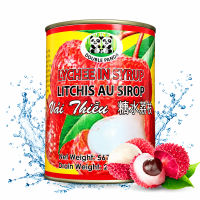 DOUBLE PANDA Lychee in siroop, blik 567 g