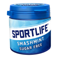 Sportlife Smashmint Suikervrije Kauwgom   102 g