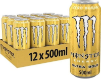 Monster Energy Ultra Gold Soda   12 x 500 ml