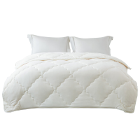 MENDALE 2 in 1 dik antibacterieel gewassen geborsteld sojavezel dekbed, 155x220 cm, 410 g/4,5 TOG + 1280 g/10,5 TOG, ademend & zacht pluizig dekbed voor het hele jaar voor lente, herfst & winter, hypoallergeen & machinewasbaar
