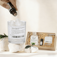 Zooly Kristallen Geurverspreider Cadeauset   White Tea Serenity (Witte Kristal), 380 g, 1 set