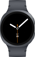 Samsung Galaxy Watch8 40 mm   LTE smartwatch   Donkergrijs