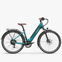 Fiido C11PRO lichte cross city e bike. Premium retro stedelijke commutermodel voor heren & dames. Wordt geleverd met verwijderbare accu en soepele hydraulische schijfremmen. Ideaal voor dagelijkse vrijetijdtjes, familie uitjes en als cadeau.