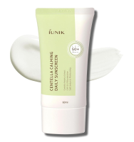 IUNIK Centella Kalmerende Vegan Hydraterende SPF 50+ PA++++ 60 ml Niet plakkerig Geen Witte Effect Lichtgewicht Dagelijkse Zonnebrandcrème Riffbescherming UVA UVB Matte Finish Parfumvrij