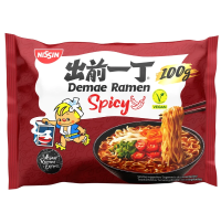 Nissin Demae Ramen pittige smaak noedels 100 g