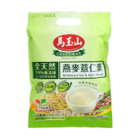 Greenmax volledig natuurlijke haver  en jobstranenontbijtgranen 12 x 30 g