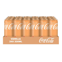 Coca Cola Vanilla Cola frisdrank   24 x 330 ml