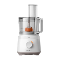 Philips Daily Collection Compact Food Processor, HR7320/00   700 W, 19 functies, oververhittingsbeveiliging, compact, 1,5 liter   Wit