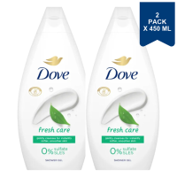 Dove Douchegel Fresh Care 450 ml (2 Pack)