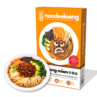 NOODEELOONG Klassieke Pekingse Zhajiang noedels, gezouten bonensaus smaak, 237 g