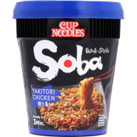 Nissin Japanse Yakisoba Noedels (Nissin Soba Yakitori Kip)   90 g