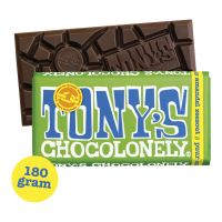 Tony's Chocolonely Pure Amandel Zeezout   180 g