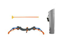 Geluid en Licht Boog en Pijl Set met Grote Doelstand, Premium ABS+PP Boogspel Kit