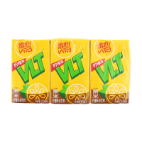 Vitasoy zwarte theedrank met citroensmaak, 6 x 250 ml