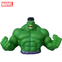 1 St. Marvel Groene Hulk Spaarpot Officieel Gelicentieerde 3D PVC figuur Spaarbank Muntjesbank Verzamelobject Bureau Organizer Woondecoratie Waterdicht Schokbestendig Spaarpot Geschenk